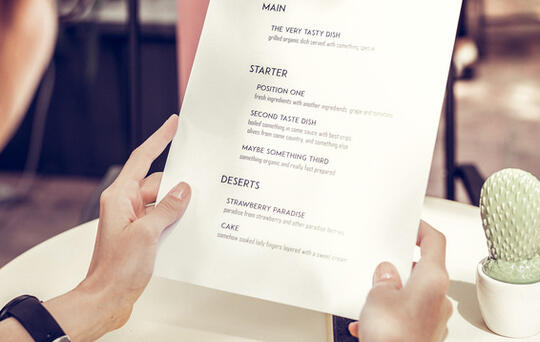 ElTenedor como traducir menu restaurante al inglés