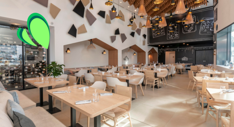 Einrichtung und Design eines Restaurants