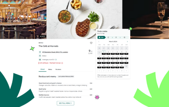 TheFork restaurantprofiel 